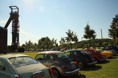 RE-BEETLE 2012 - unterm Förderturm auf Zeche Recklinghausen II