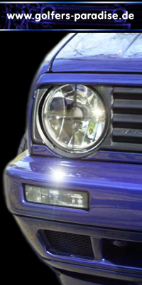 Zurück in die 90er - VW Golf II Themenseite Tuning Tips Umbauten golfers-paradise.de